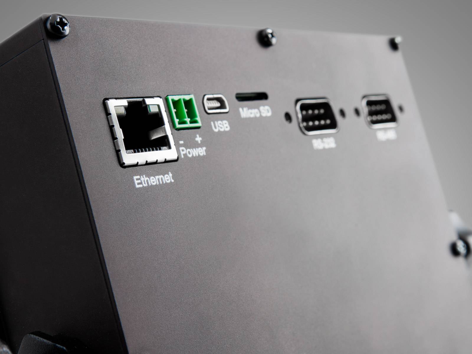 Detail of back view of Universal Meteorological Display