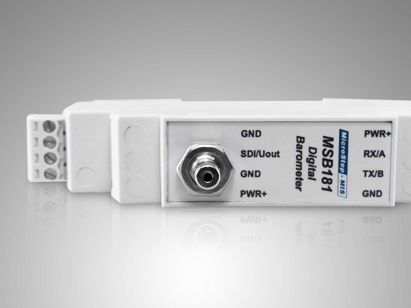 Detail of MSB181 DIN version