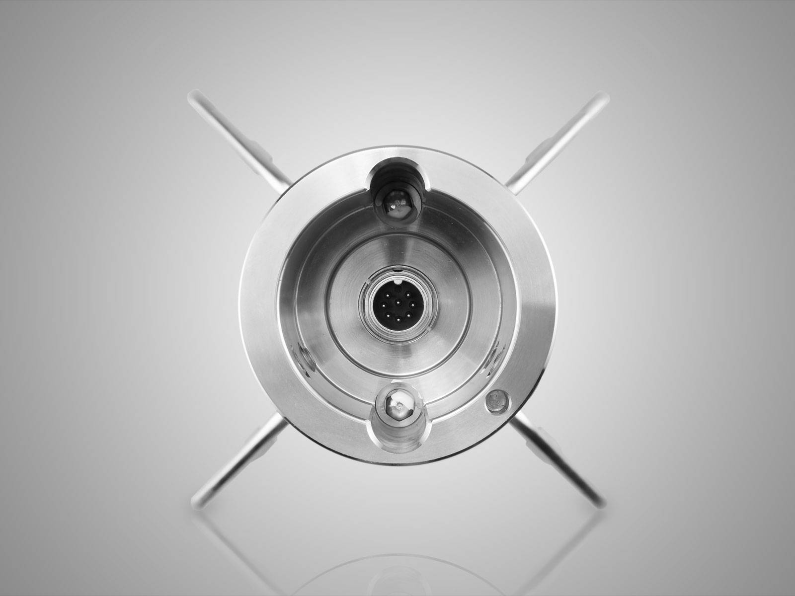 Bottom view of Ultrasonic Anemometer 2D