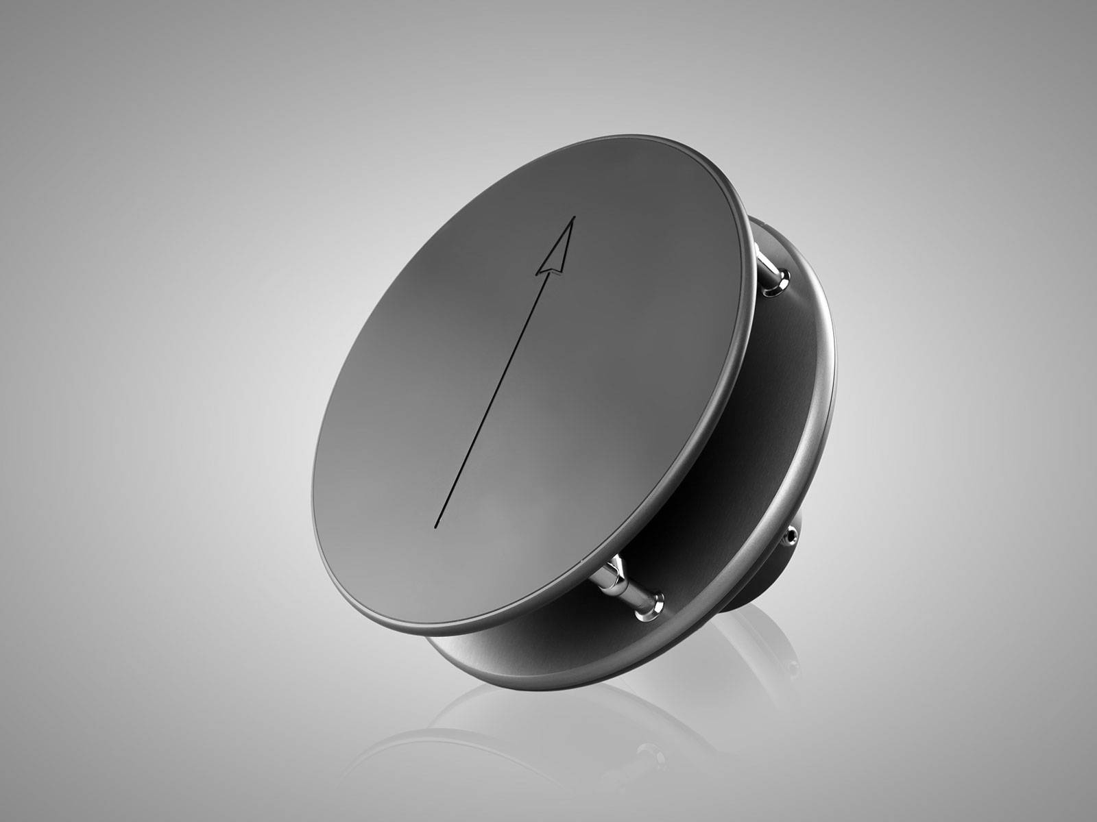 Angle view from above of Ultrasonic Anemometer Compact